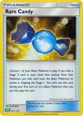 Rare Candy (CLV), Trading Card Game Classic