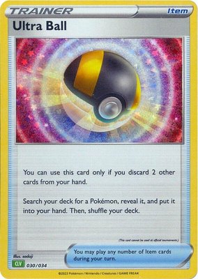 Ultra Ball (CLV), Trading Card Game Classic