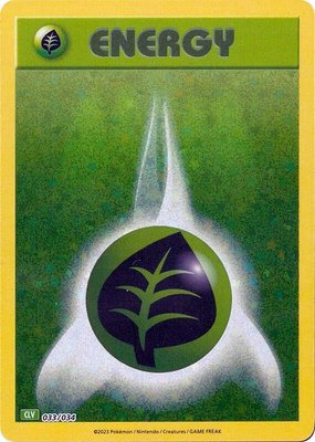 Basic Grass Energy, Trading Card Game Classic