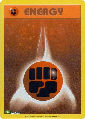Basic Fighting Energy, Trading Card Game Classic