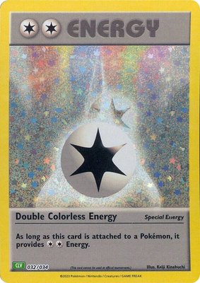 Double Colorless Energy (CLV), Trading Card Game Classic