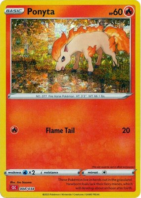Ponyta, Trading Card Game Classic