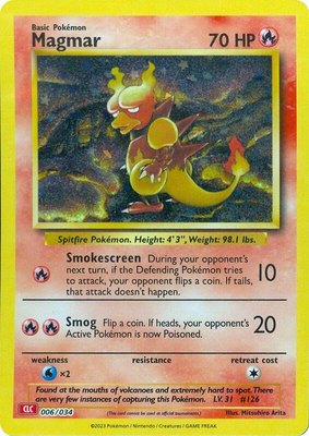 Magmar, Trading Card Game Classic