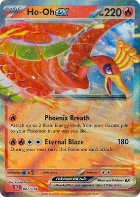 Ho-oh ex, Trading Card Game Classic