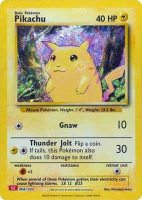 Pikachu, Trading Card Game Classic