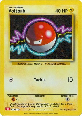 Voltorb, Trading Card Game Classic
