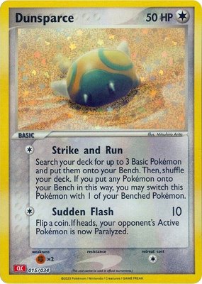 Dunsparce, Trading Card Game Classic