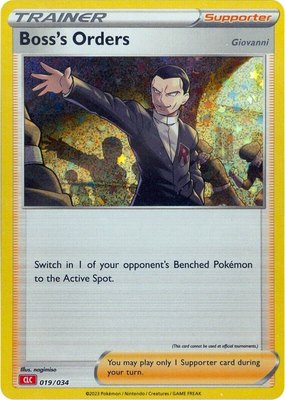 Boss's Orders (CLC), Trading Card Game Classic