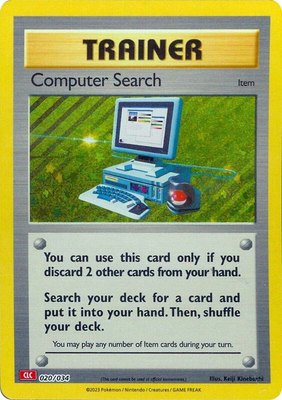 Computer Search (CLC), Trading Card Game Classic