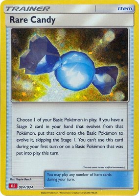 Rare Candy (CLC), Trading Card Game Classic