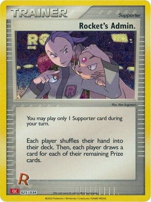 Rocket's Admin. (CLC), Trading Card Game Classic
