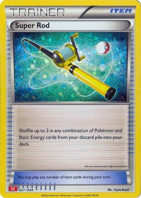 Super Rod (CLC), Trading Card Game Classic