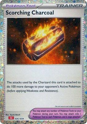Scorching Charcoal, Trading Card Game Classic