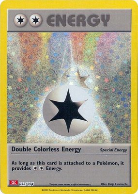 Double Colorless Energy (CLC), Trading Card Game Classic