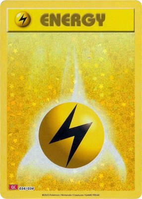 Basic Lightning Energy, Trading Card Game Classic
