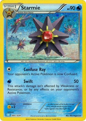 Starmie, Trading Card Game Classic