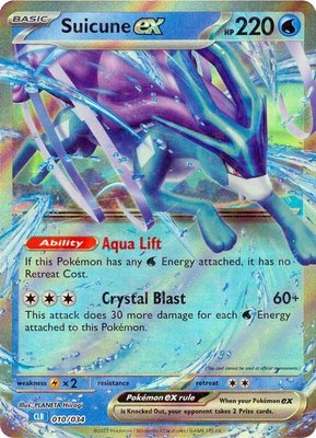 Suicune ex, Trading Card Game Classic