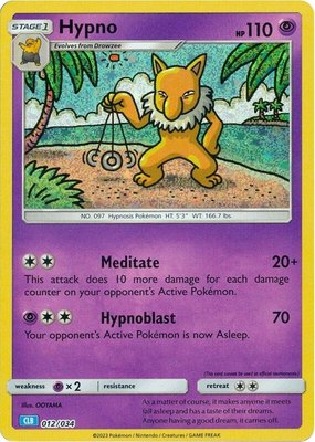 Hypno, Trading Card Game Classic