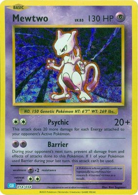 Mewtwo, Trading Card Game Classic