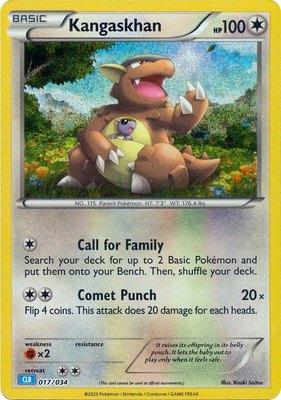 Kangaskhan, Trading Card Game Classic