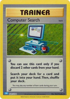 Computer Search (CLB), Trading Card Game Classic
