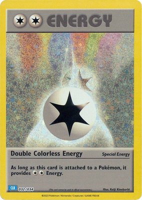 Double Colorless Energy (CLB), Trading Card Game Classic