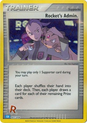 Rocket's Admin. (CLB), Trading Card Game Classic