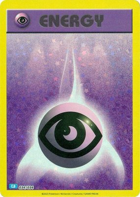 Basic Psychic Energy, Trading Card Game Classic