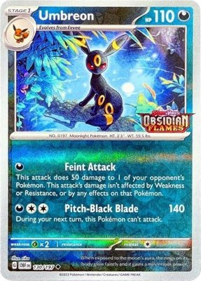 Umbreon (Obsidian Flames Stamped), Miscellaneous Cards & Products