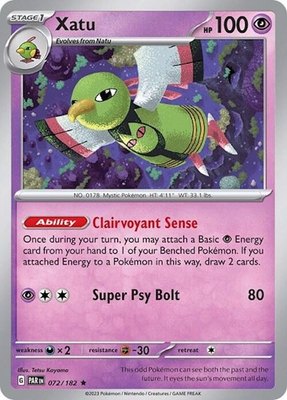 Xatu (Non-Holo), Deck Exclusives