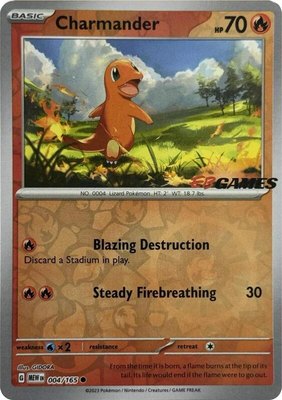 Charmander (EBGames Exclusive), Miscellaneous Cards & Products