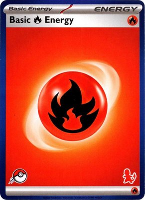 Basic Fire Energy (Blue Border), My First Battle
