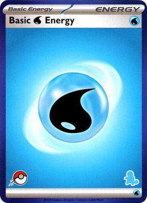 Basic Water Energy (Blue Border), My First Battle