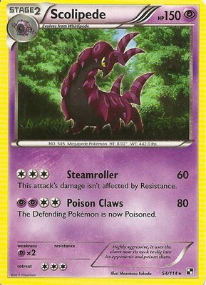 Scolipede (Cracked Ice Holo), Blister Exclusives