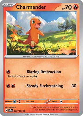 Charmander, Paldean Fates