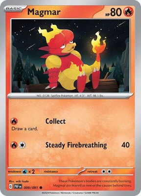 Magmar, Paldean Fates