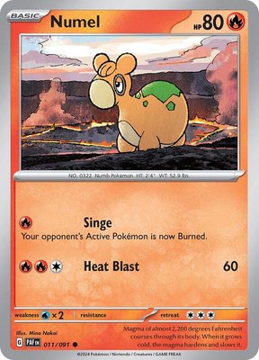 Numel, Paldean Fates