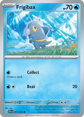 Frigibax, Paldean Fates