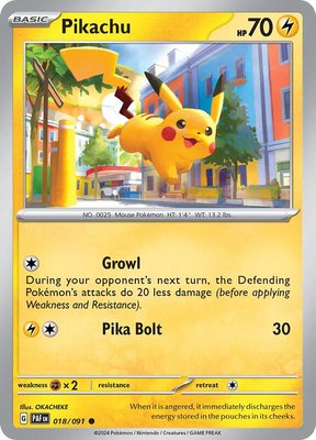 Pikachu, Paldean Fates