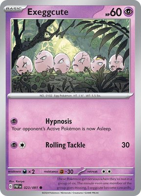 Exeggcute, Paldean Fates