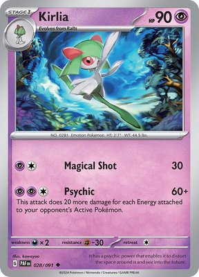 Kirlia, Paldean Fates