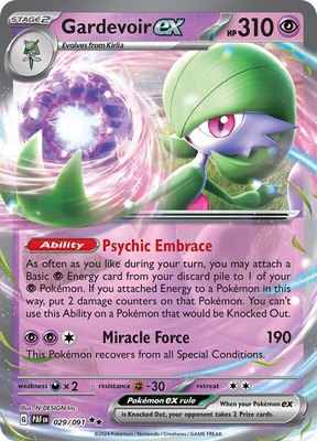 Gardevoir ex, Paldean Fates