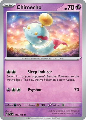 Chimecho, Paldean Fates