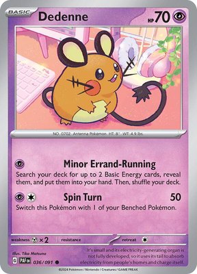 Dedenne, Paldean Fates