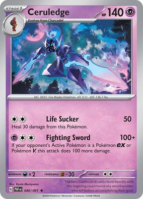 Ceruledge, Paldean Fates