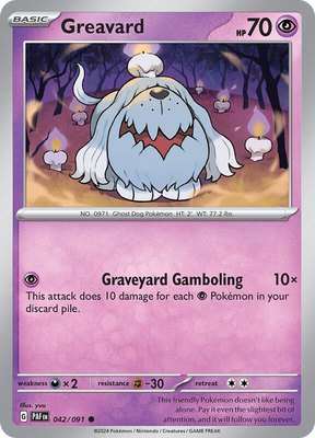 Greavard, Paldean Fates