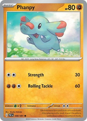 Phanpy, Paldean Fates