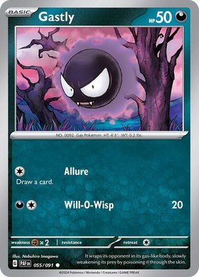 Gastly, Paldean Fates