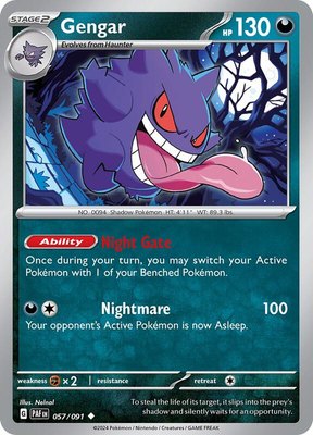 Gengar, Paldean Fates