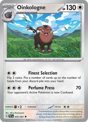 Oinkologne, Paldean Fates